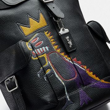 公式 Coach コーチ Coach X Jean Michel Basquiat ウェルズ バックパック 全てのメンズバッグ