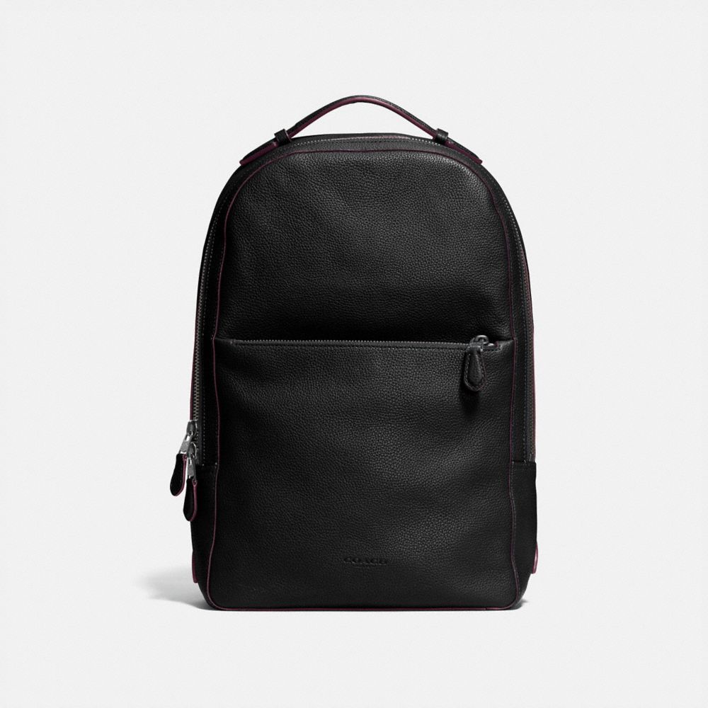 COACH 72306 Metropolitan Soft Backpack BLACK/BLACK ANTIQUE NICKEL