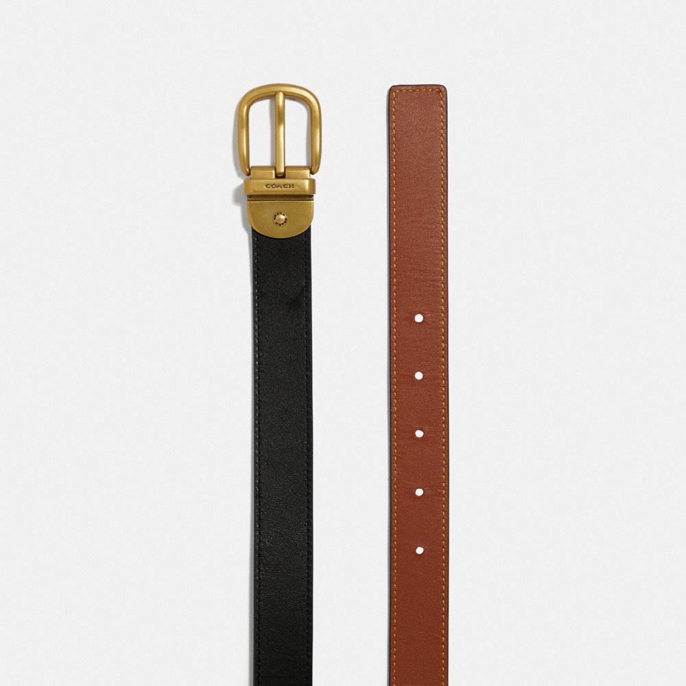 HARNESS BUCKLE REVERSIBLE BELT, 25MM