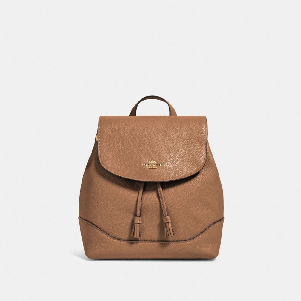 ELLE BACKPACK - IM/TAUPE - COACH 72645