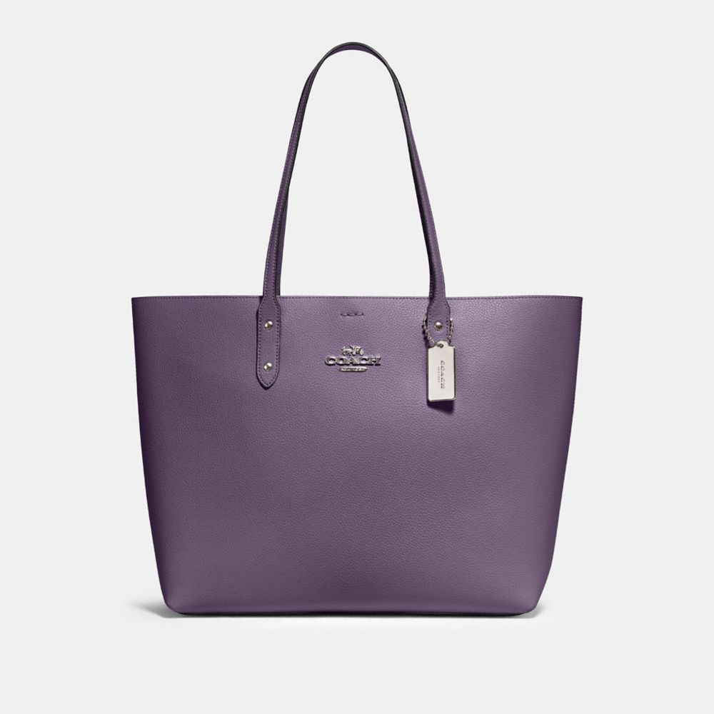 TOWN TOTE - SV/DUSTY LAVENDER - COACH 72673