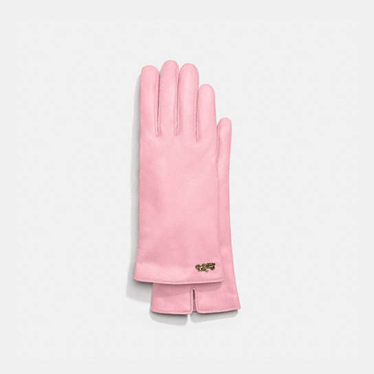 7290 - Horse And Carriage Leather Tech Gloves Powder Pink