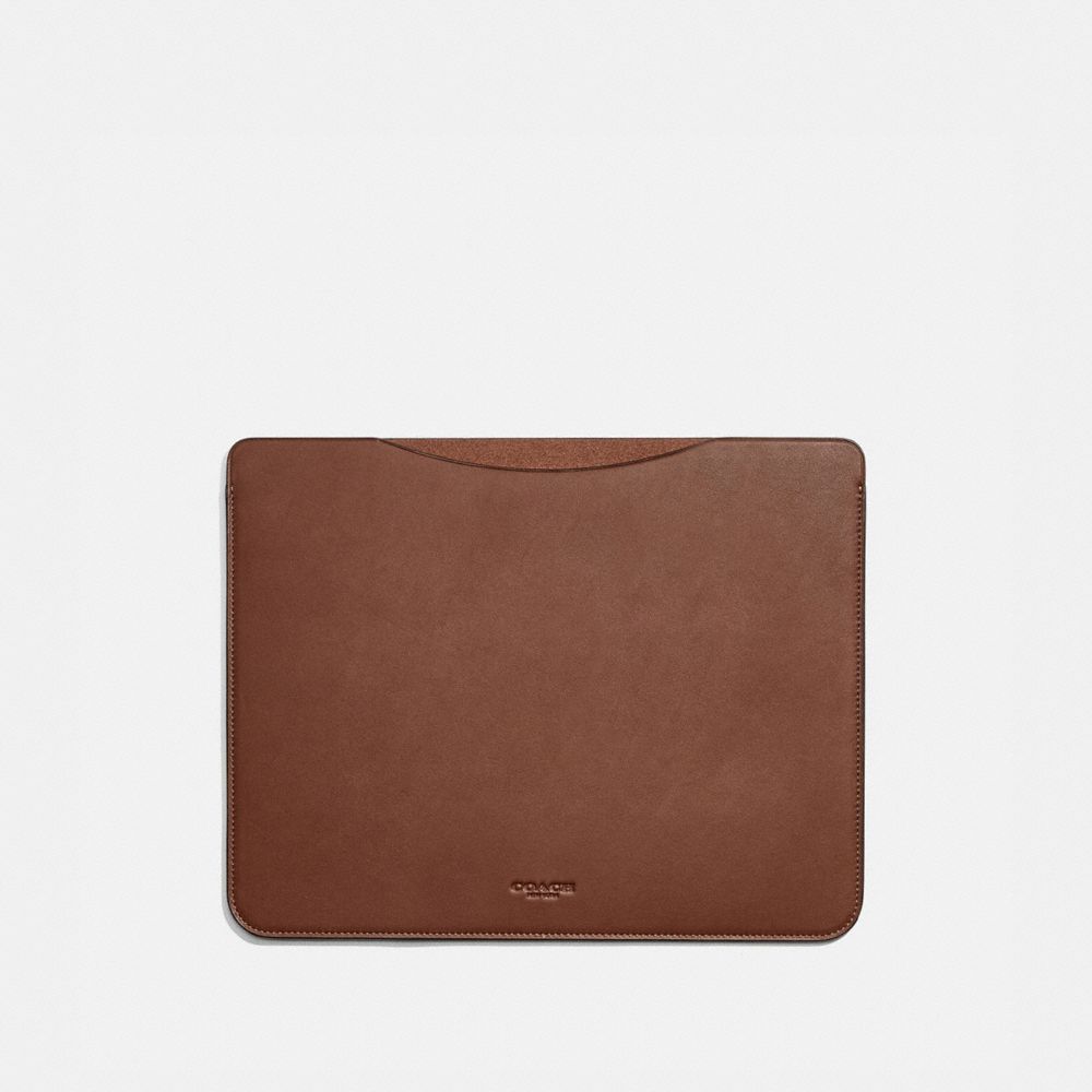 COACH 7297 - Tablet Sleeve DARK SADDLE