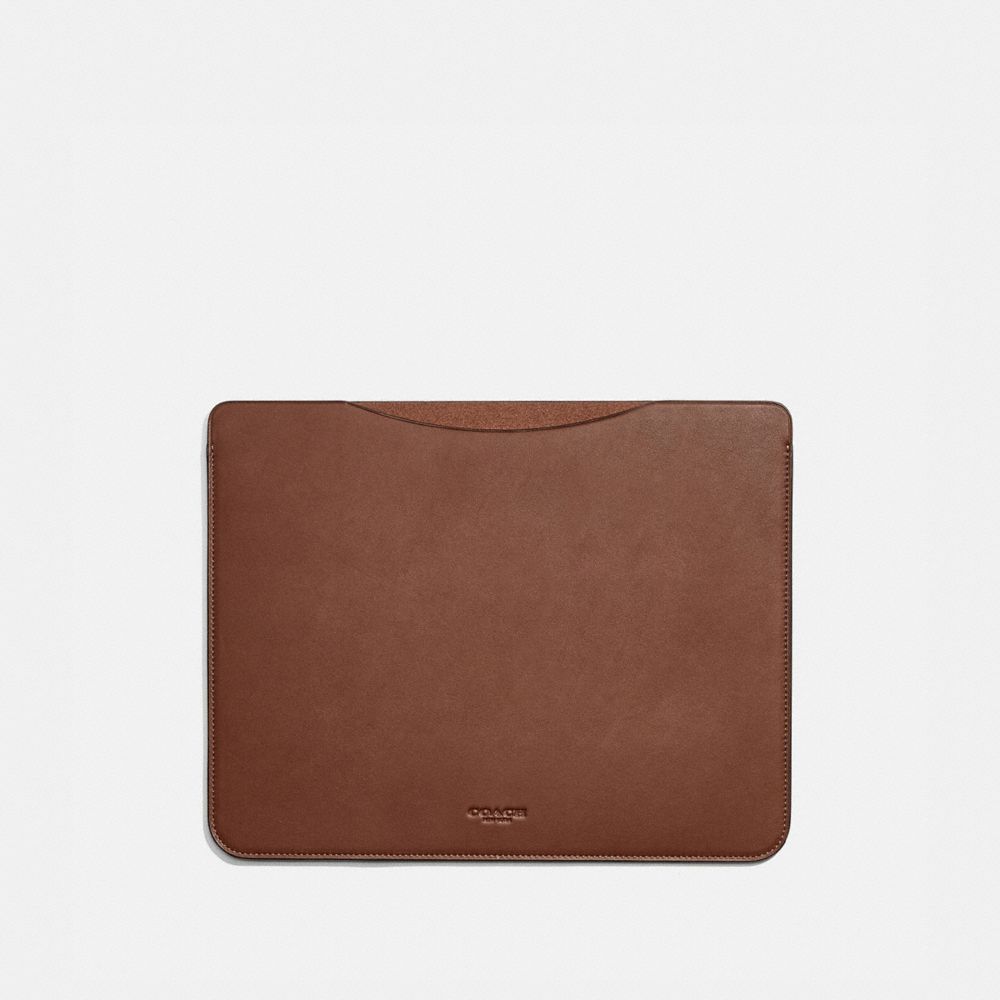 Tablet Sleeve - DARK SADDLE - COACH 7297