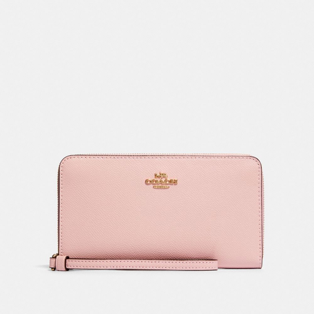 COACH 73413 LARGE PHONE WALLET IM/BLOSSOM