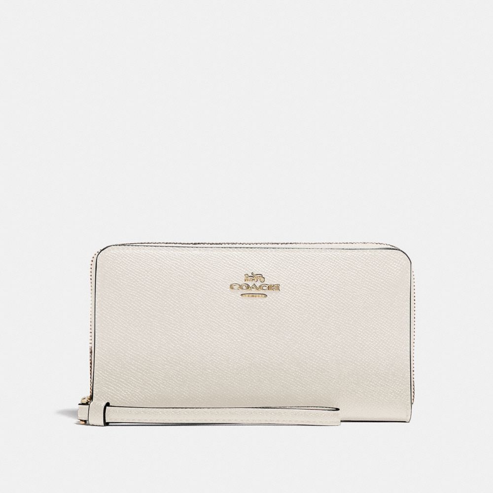 COACH LARGE PHONE WALLET - IM/CHALK - 73413