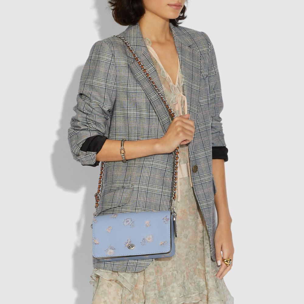 HORSE AND CARRIAGE SILK SQUARE SCARF-BLOSSOM