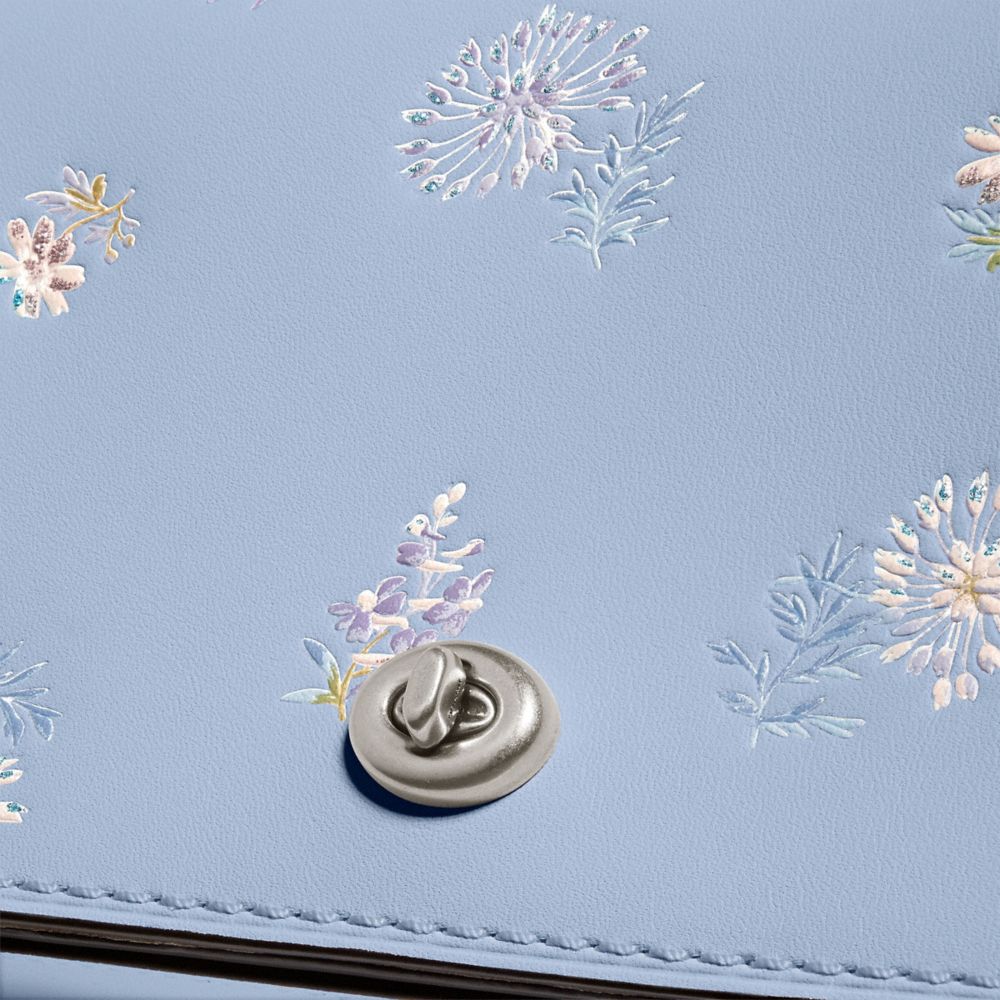 HORSE AND CARRIAGE SILK SQUARE SCARF-BLOSSOM