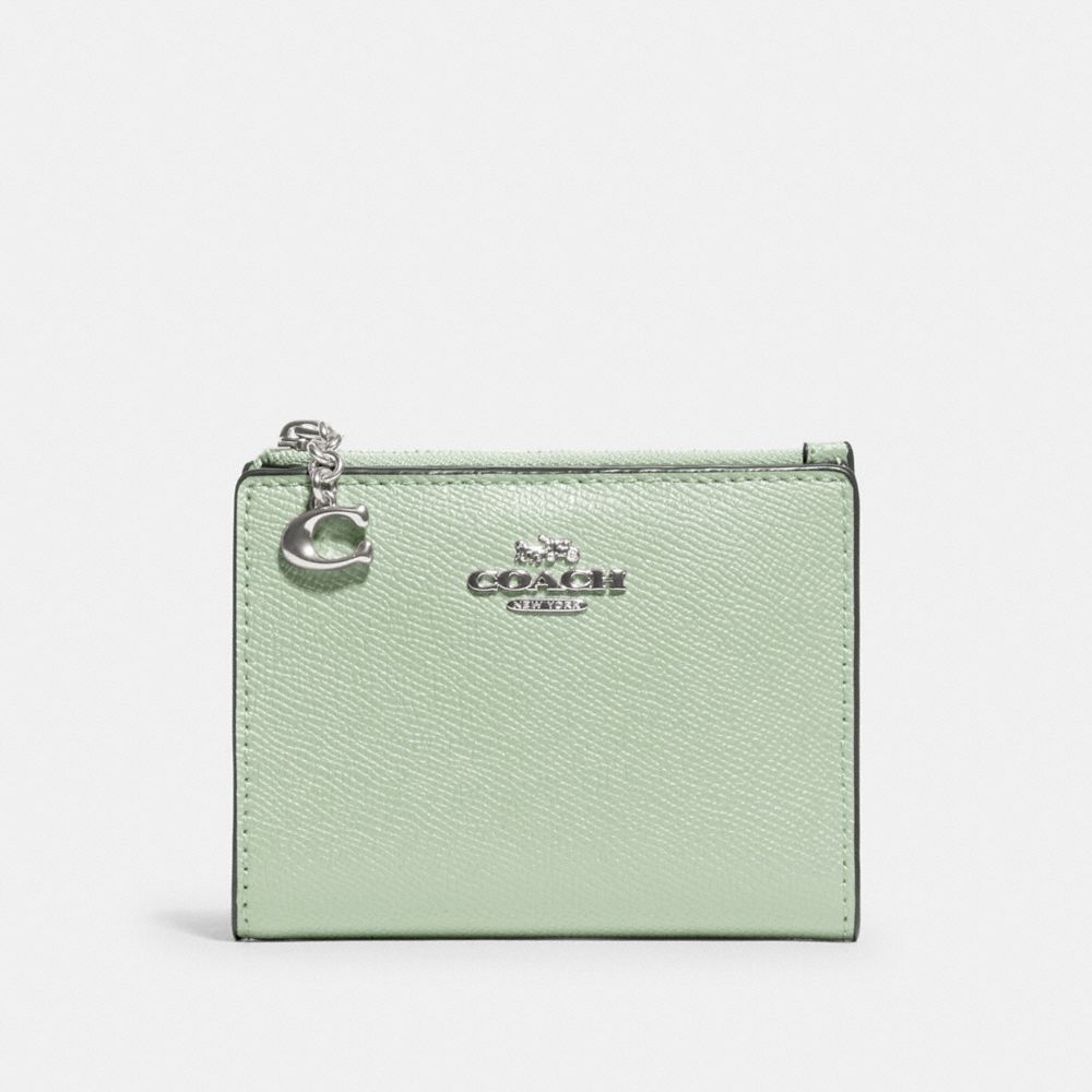 SNAP CARD CASE - 73867 - SV/PALE GREEN