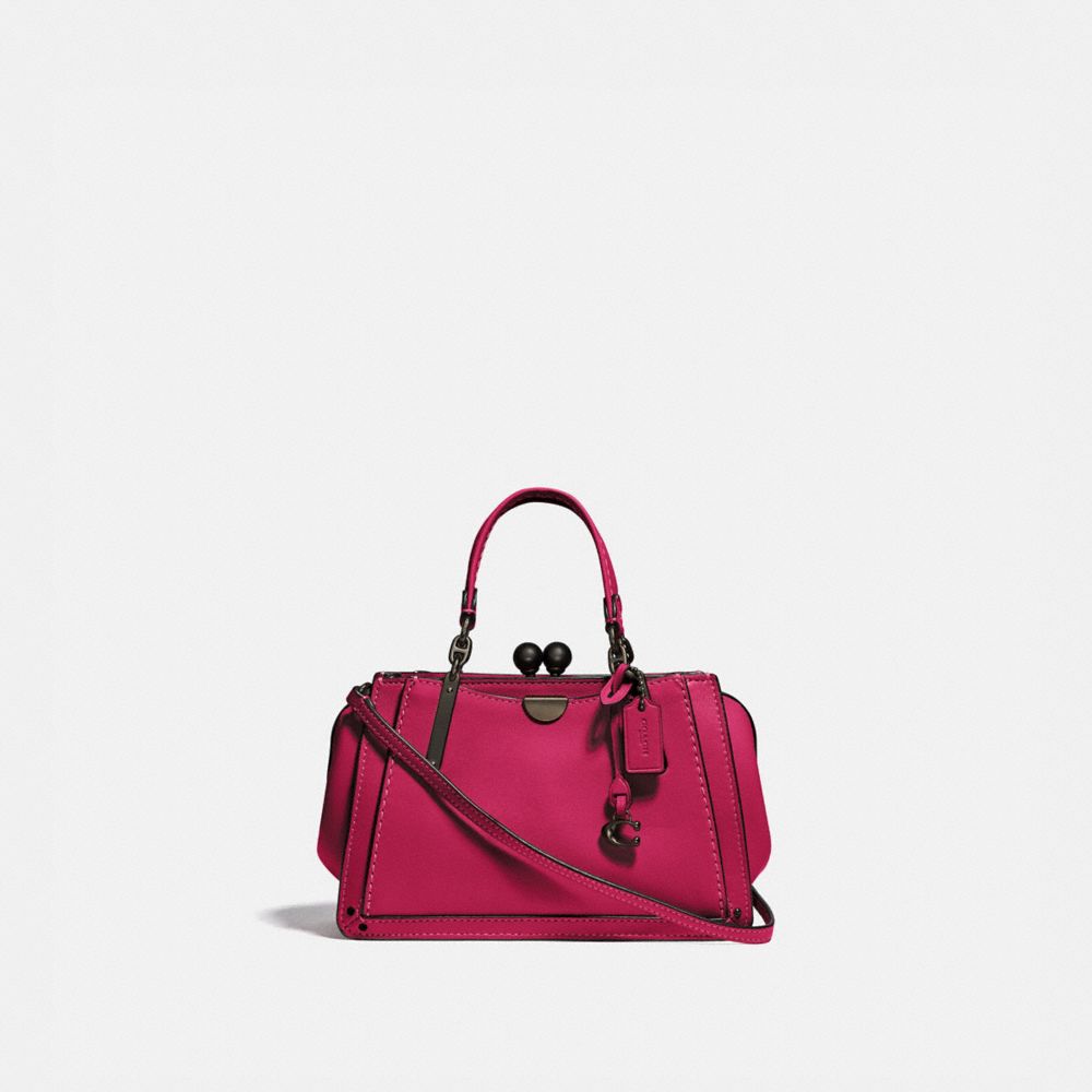 COACH 73935 KISSLOCK DREAMER 21 BRIGHT-CHERRY/BRASS