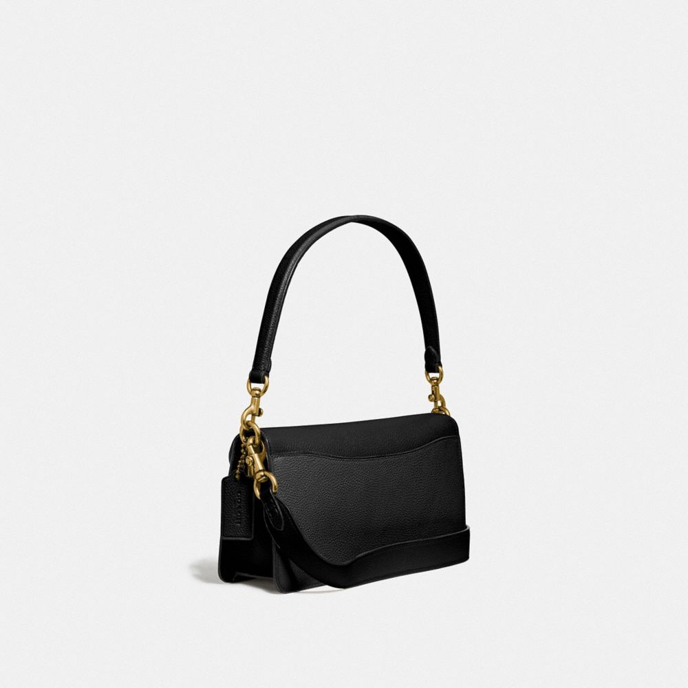 official black shoulder bag