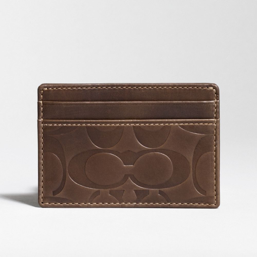 coach wallet clip