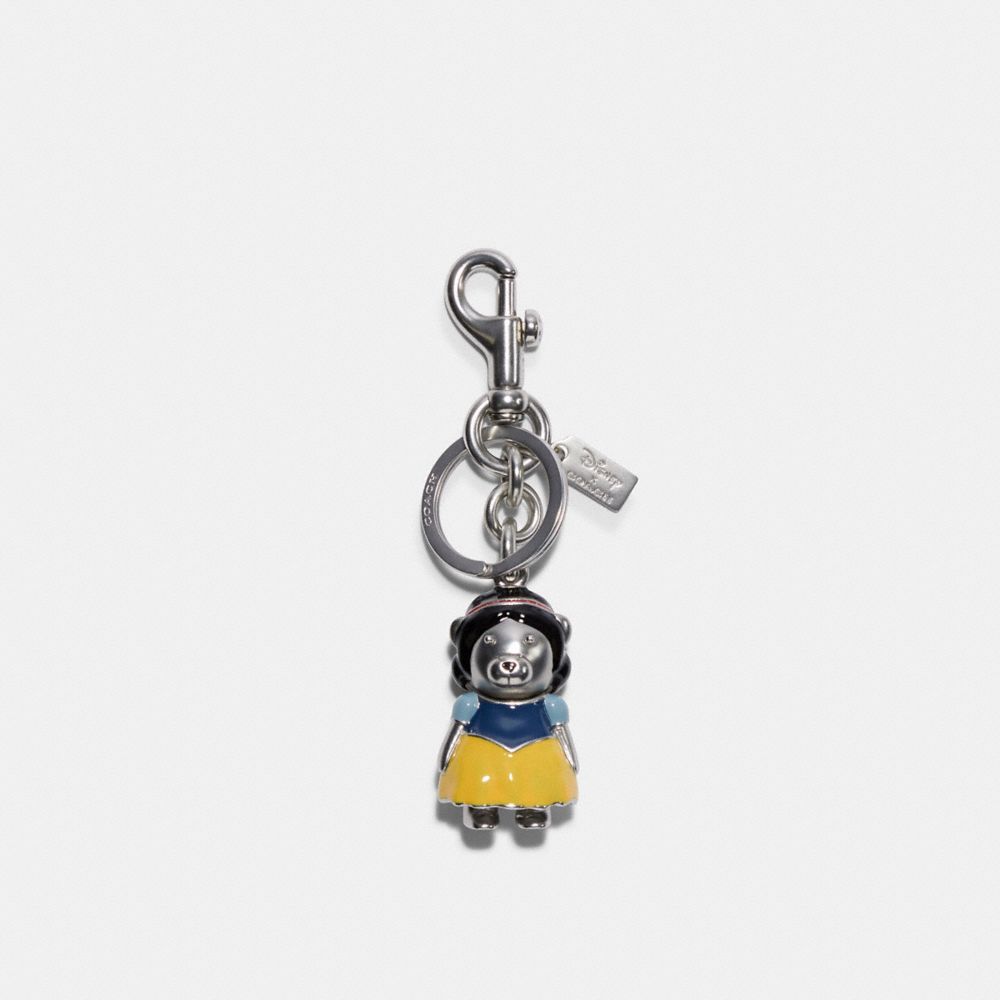 DISNEY X COACH SNOW WHITE BEAR BAG CHARM - SV/MULTI - COACH 7539