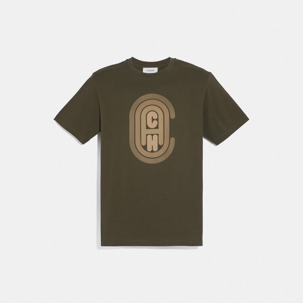 COACH 75828 Coach Graphic T-shirt OLIVE
