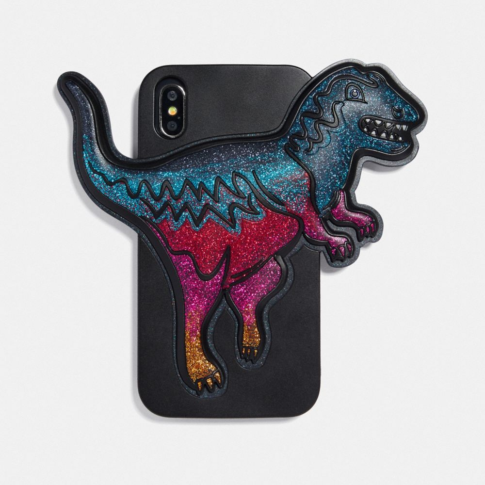 IPHONE XR CASE WITH REXY - MULTI/BLACK - COACH 75868