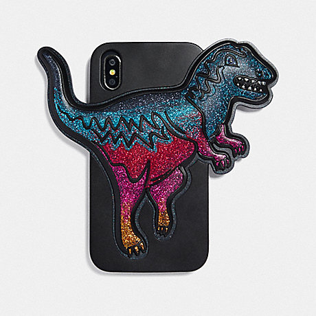 COACH 75868 IPHONE XR CASE WITH REXY MULTI/BLACK