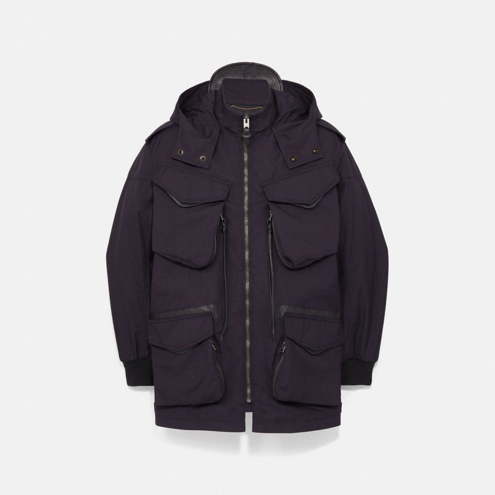 ARMY JACKET - DEEP EGGPLANT - COACH 75977