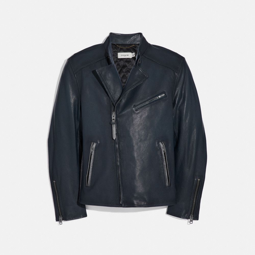 RACER JACKET - PETROL - COACH 76002