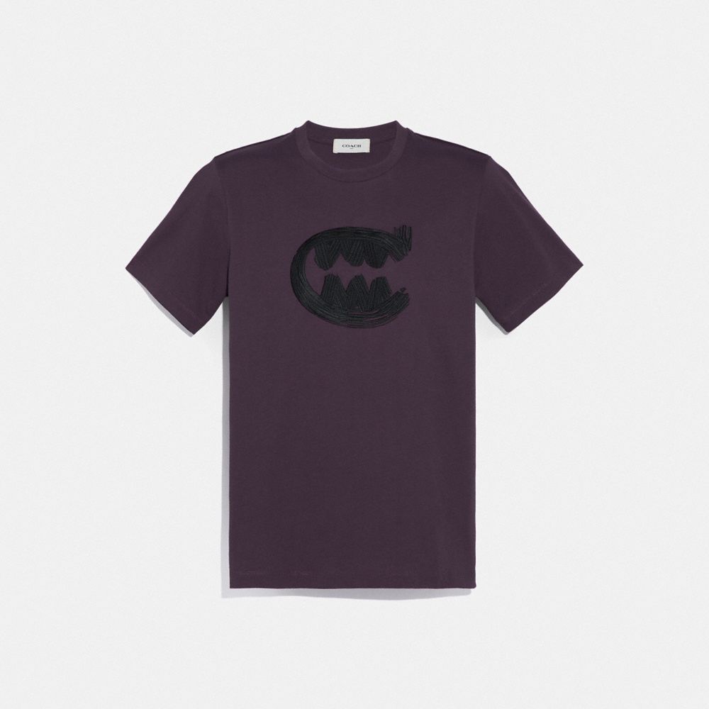 COACH 76005 - REXY BY GUANG YU T-SHIRT GRAPE