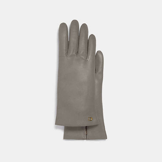76014 - Sculpted Signature Leather Tech Gloves Zinc Dust