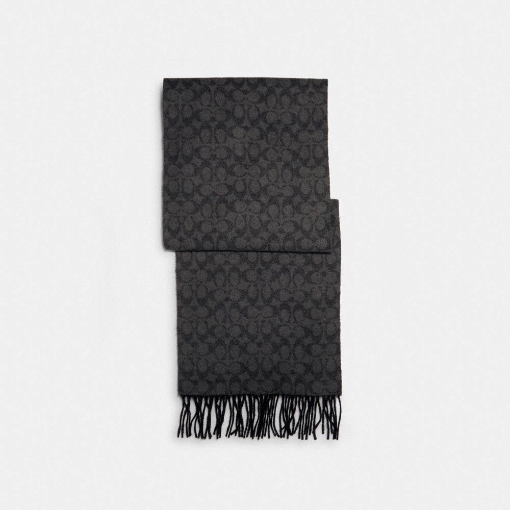 SIGNATURE SCARF - 76057 - BLACK