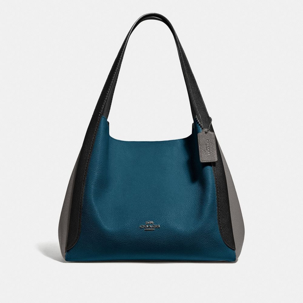 COACH HADLEY HOBO IN COLORBLOCK - GM/PEACOCK MULTI - 76088