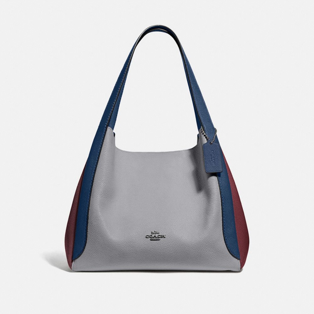 COACH 76088 Hadley Hobo In Colorblock GM/GRANITE MULTI