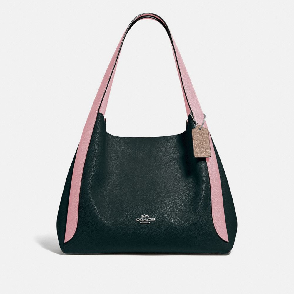 COACH 76088 - HADLEY HOBO IN COLORBLOCK V5/PNE GRN AURORA MULTI