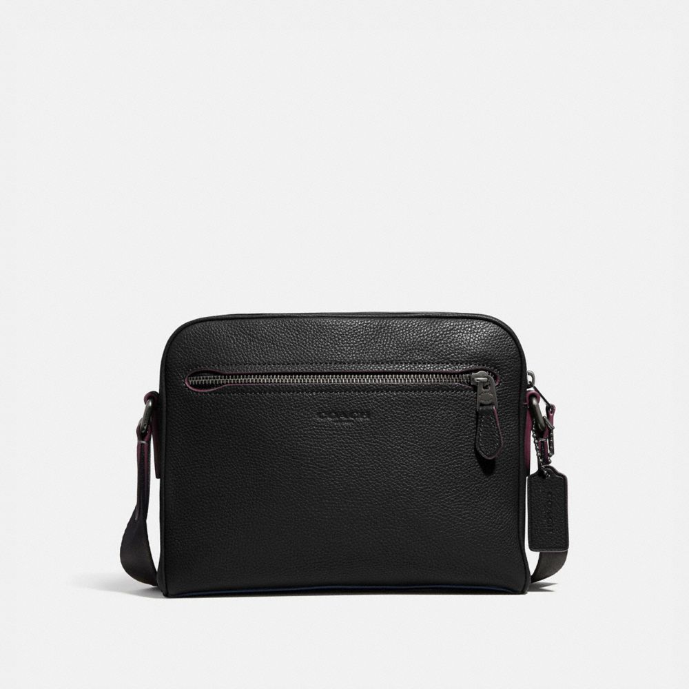 METROPOLITAN SOFT CAMERA BAG - QB/BLACK - COACH 76232