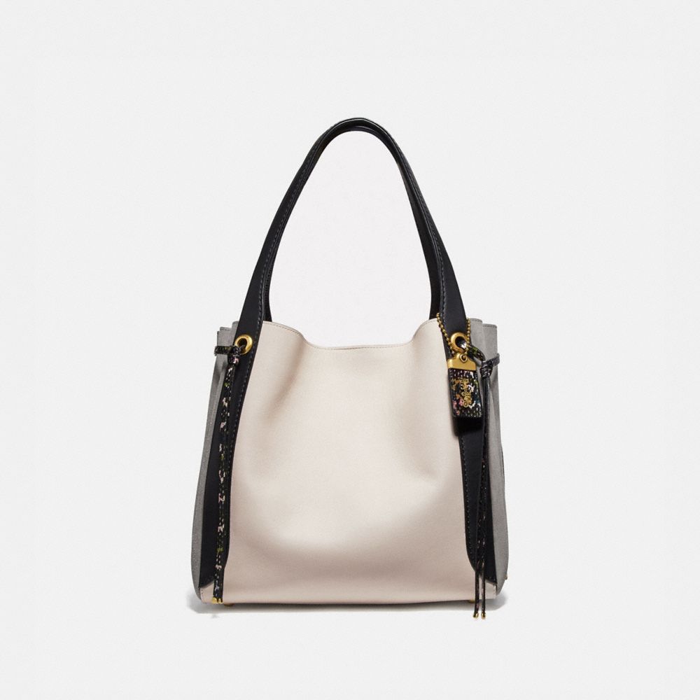 COACH 76418 - HARMONY HOBO IN COLORBLOCK SNAKESKIN B4/CHALK MULTI