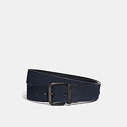 COACH 76431 Harness Buckle Cut-to-size Belt, 38mm MIDNIGHT