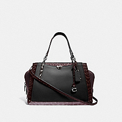 DREAMER 36 IN COLORBLOCK WITH SNAKESKIN DETAIL - V5/BLACK MULTI - COACH 76459