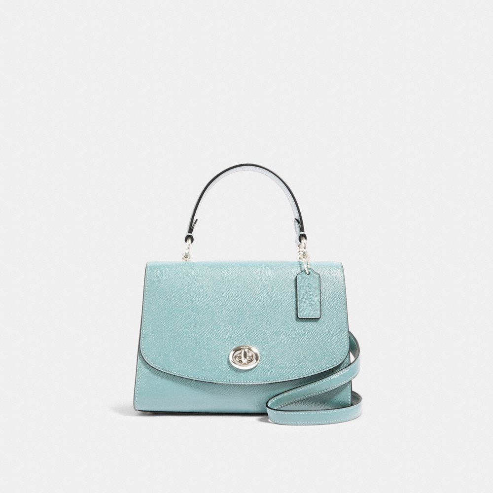 TILLY TOP HANDLE SATCHEL - 76618 - SV/SEAFOAM