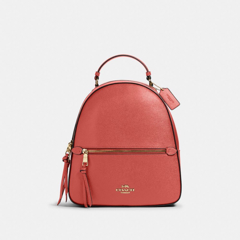 COACH JORDYN BACKPACK - IM/BRIGHT CORAL - 76624