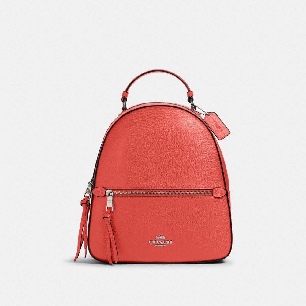 COACH JORDYN BACKPACK - SV/TANGERINE - 76624