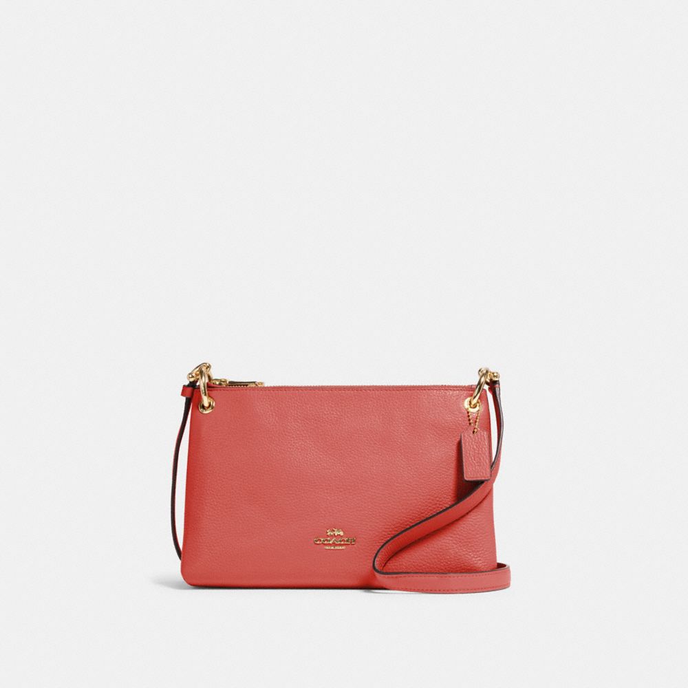 MIA CROSSBODY - IM/BRIGHT CORAL - COACH 76645