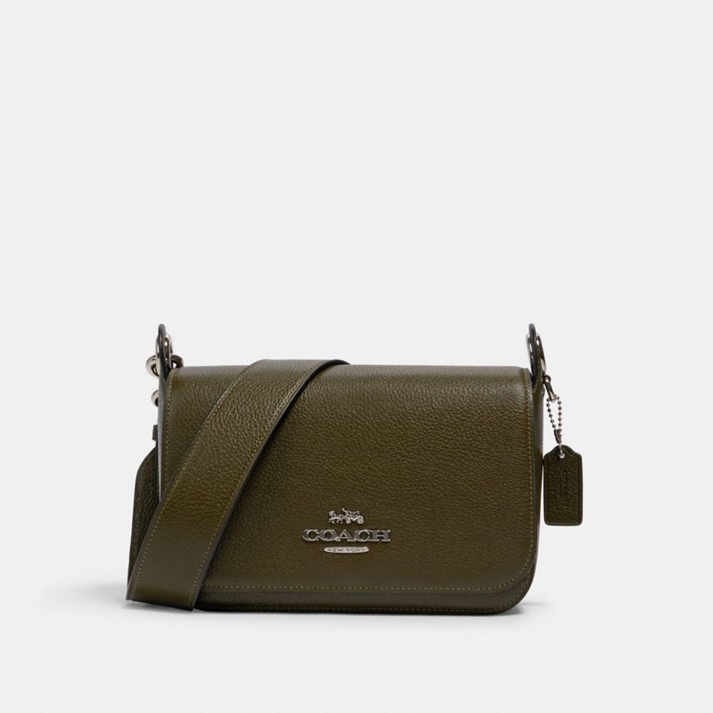 COACH SMALL JES MESSENGER - SV/CARGO GREEN - 76698