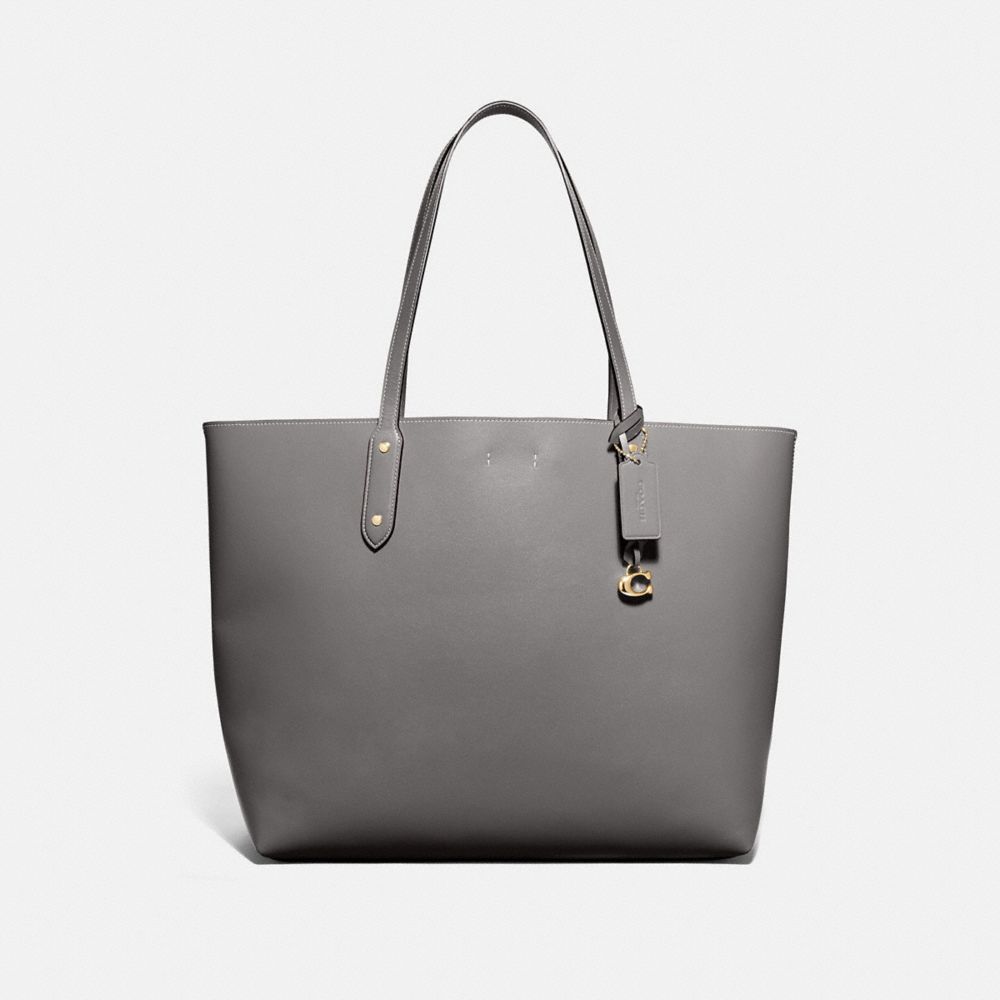 COACH 76730 Central Tote 39 HEATHER GREY/GUNMETAL