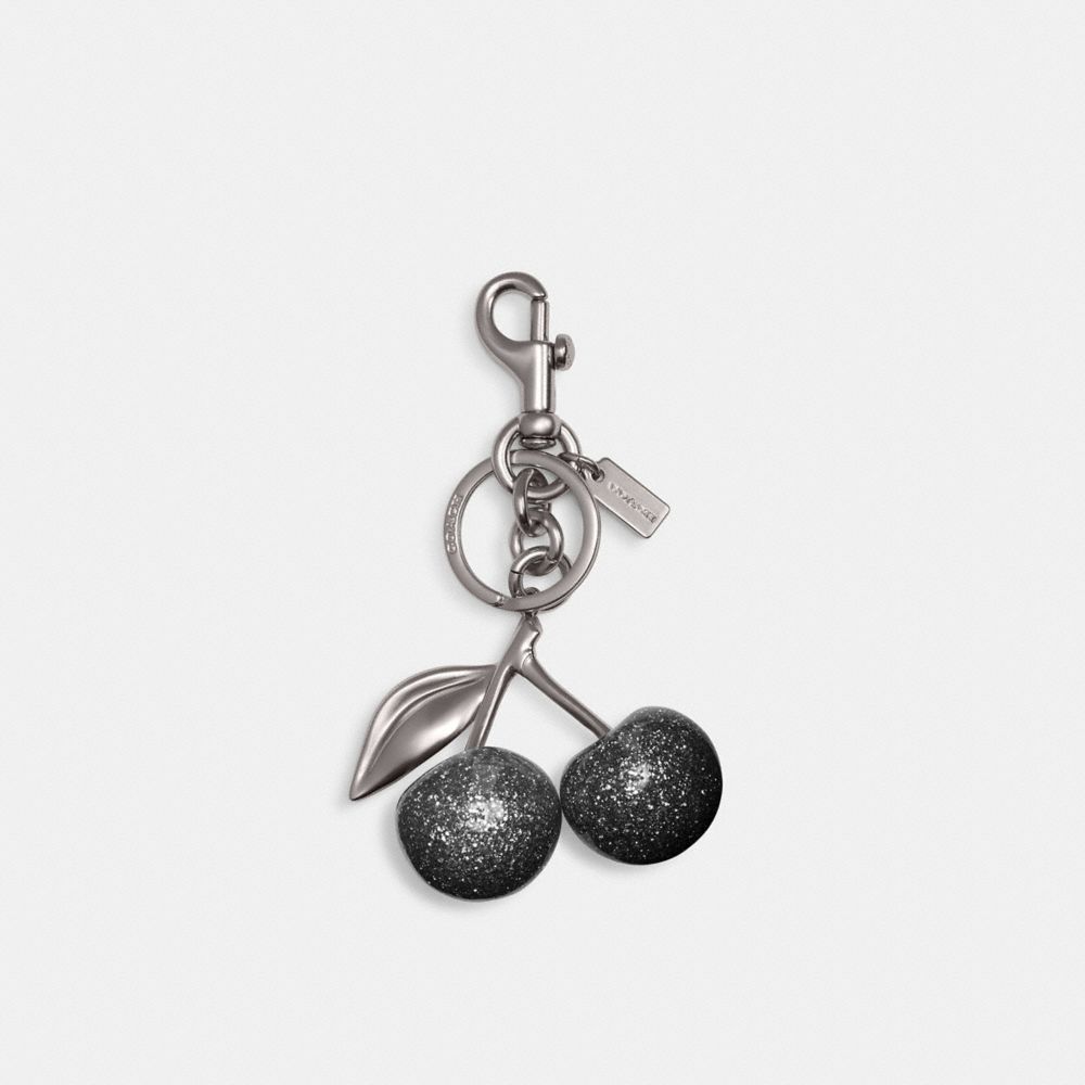 Cherry Bag Charm - 77840 - Silver/Silver