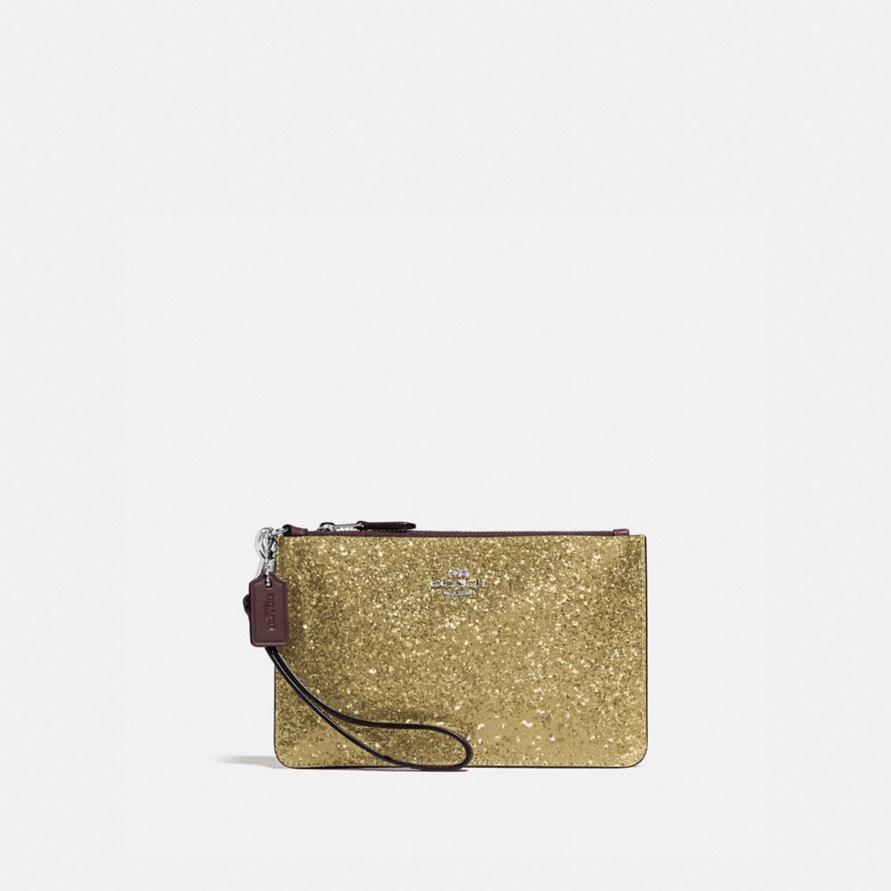 COACH BOXED SMALL WRISTLET - SILVER/GOLD - 77964B