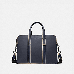 COACH 780 - Metropolitan Soft Brief BLACK ANTIQUE NICKEL/MIDNIGHT NAVY