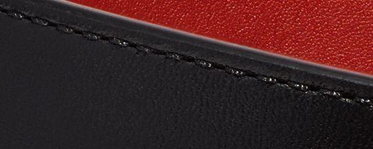 SIGNATURE BUCKLE REVERSIBLE BELT, 25MM-NI/Black 1941 Red