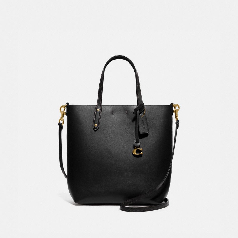 COACH 78217 CENTRAL SHOPPER TOTE GOLD/BLACK