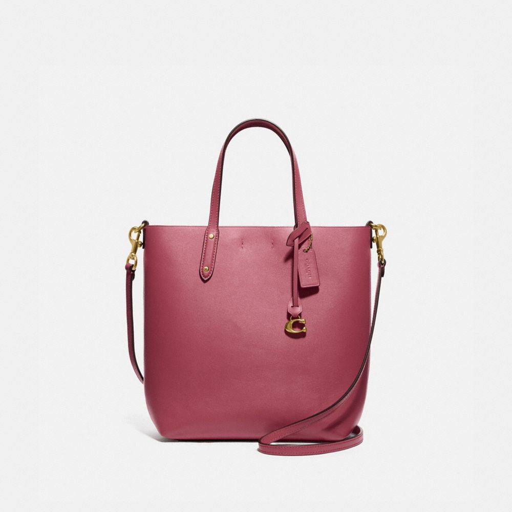 COACH 78217 Central Shopper Tote GOLD/DUSTY PINK