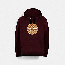 COACH 78299 - PULLOVER HOODIE MAROON