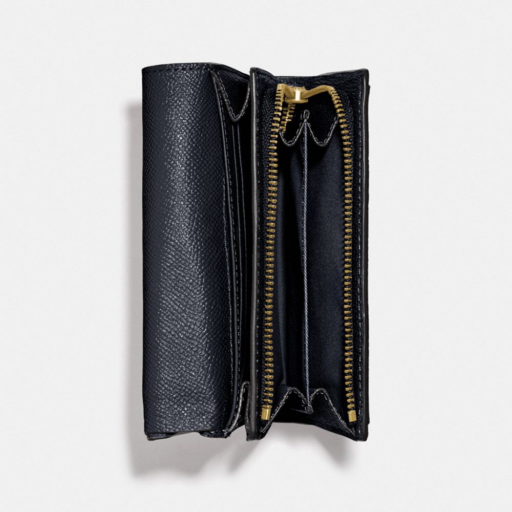 ミディアム フラップ ウォレット 財布 革小物 公式 Coach コーチ
