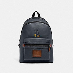 Disney X Coach Academy Backpack With Mickey - 78564 - Denim/Black Copper