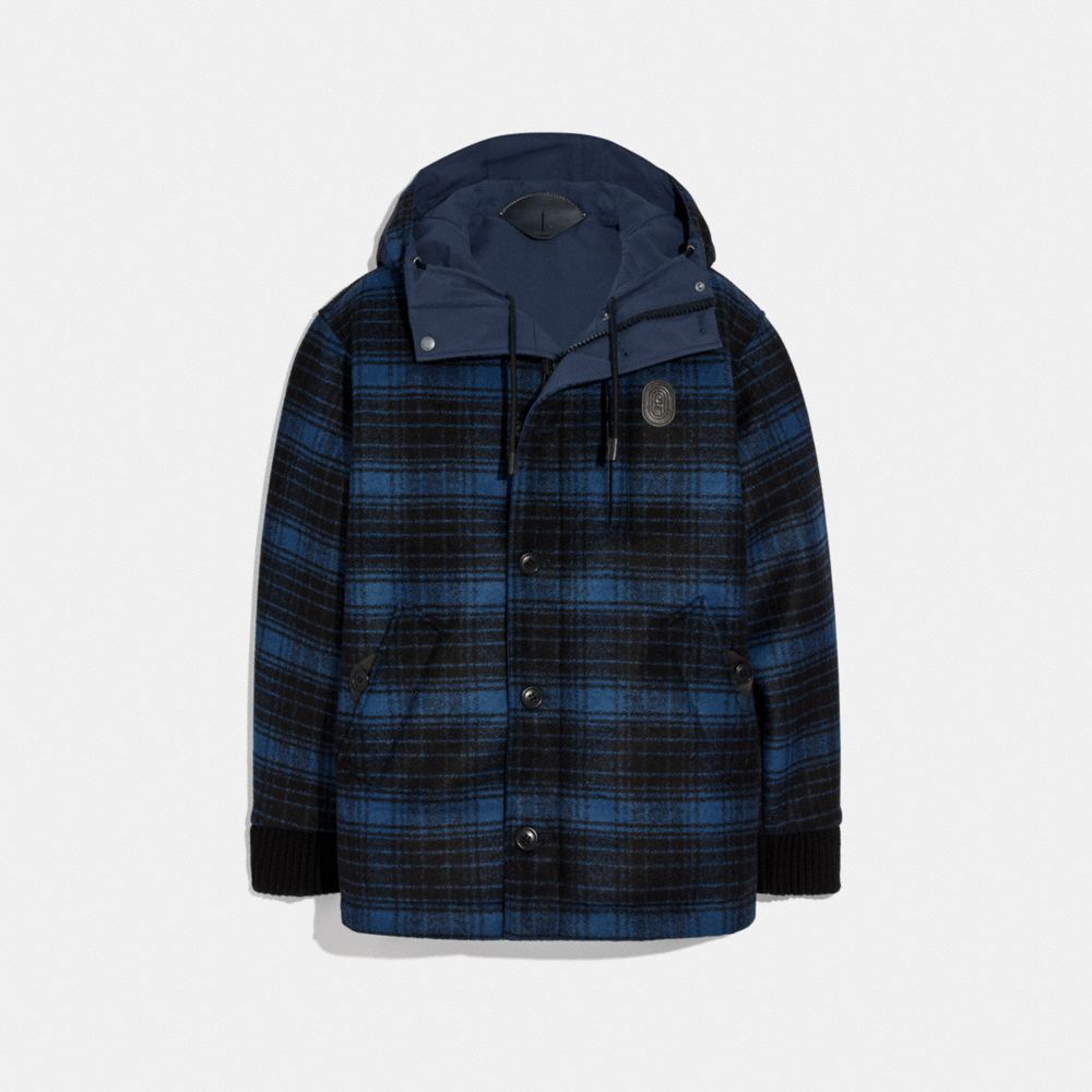 Reversible Plaid Jacket