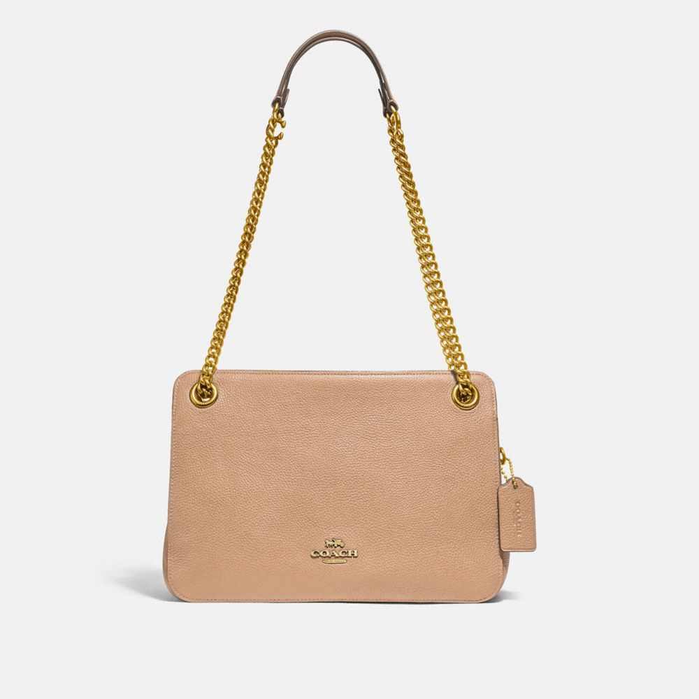 BRYANT CONVERTIBLE CARRYALL - BRASS/BEECHWOOD - COACH 78798