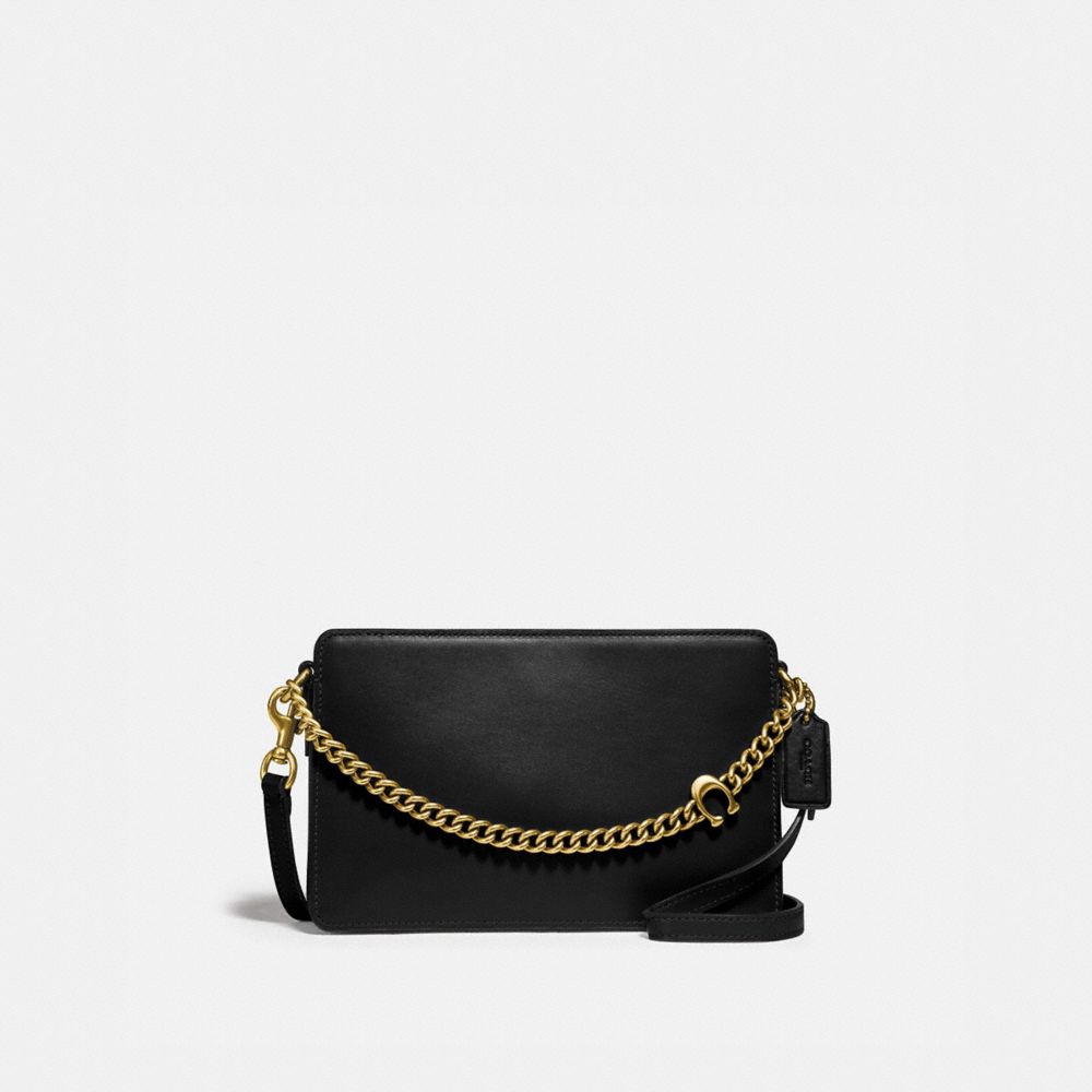 COACH 78801 - SIGNATURE CHAIN CROSSBODY - B4/BLACK | COACH NEW-ARRIVALS